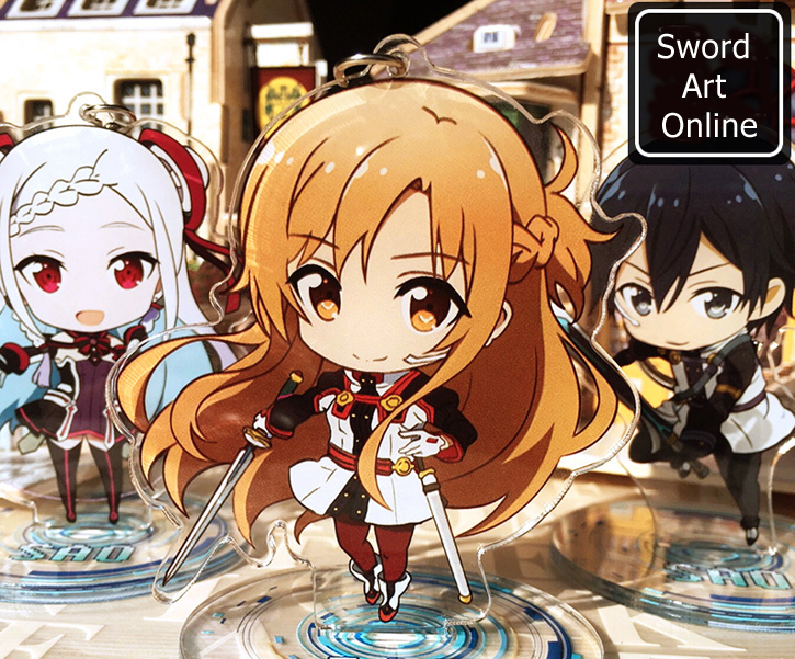 พวงก ญแจอะคร ล ค ซอร ดอาร ตออนไลน แบบท 2 Sword Art Online